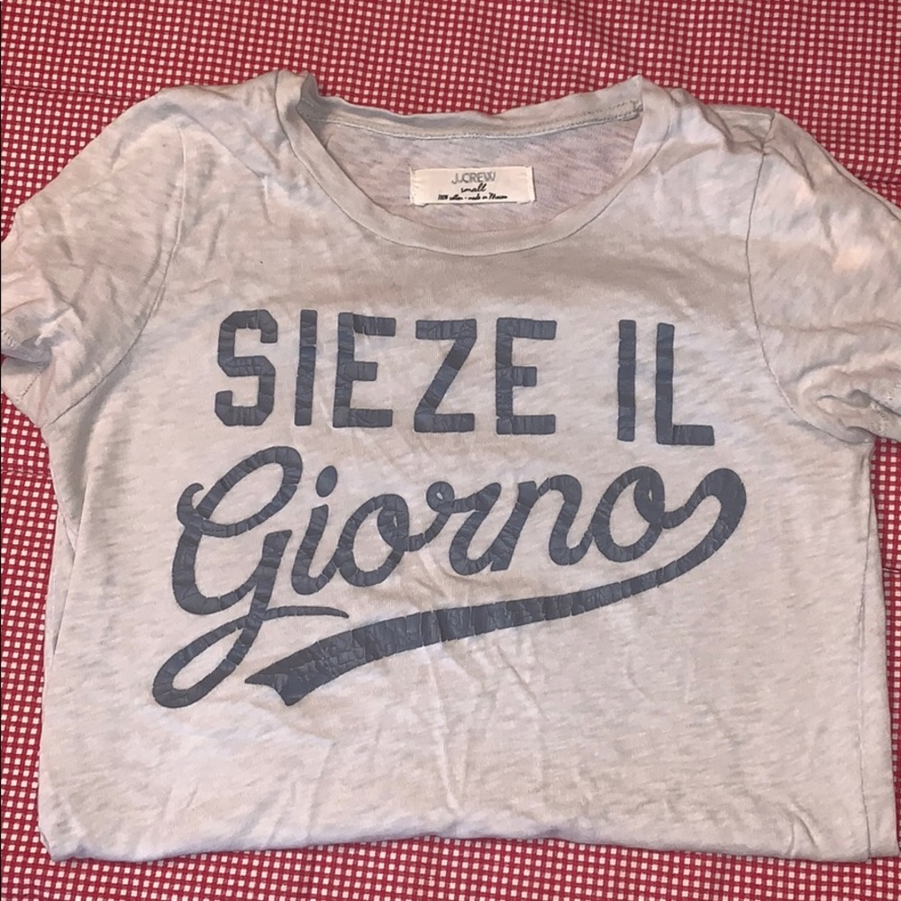 J. Crew slub tee